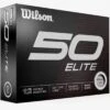 Wilson Staff Wilson 50 Elite White Personalized Golf Balls -COB Golf Club Shop 2023 wilson 50 elite white golf balls box itempicture