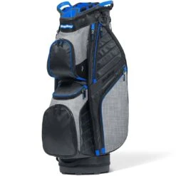 BagBoy CB-15 Cart Bag -COB Golf Club Shop bagboy 2024 cb 15 cart bag black heather grey royal itempicture