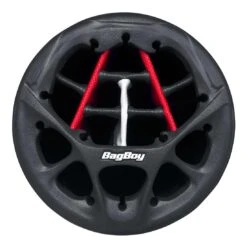 BagBoy Revolver XP Cart Bag -COB Golf Club Shop bagboy 2024 revolver xp cart bag charcoal black red top itempicture