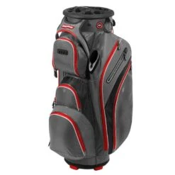 BagBoy 2023 Revolver XP Cart Bag -COB Golf Club Shop bagboy revolver xp cart bag charcoal black red itempicture