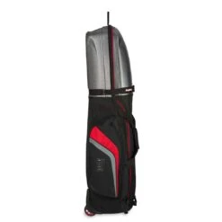 BagBoy T-10 Travel Cover 8 BagBoy T-10 Travel Cover -COB Golf Club Shop bagboy t 10 travel cover black red side