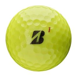 Bridgestone Tour B RX Yellow Golf Balls -COB Golf Club Shop bridgestone 2022 tour b rx yellow golf balls front itempicture