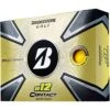 Bridgestone E12 Contact Matte Yellow Personalized Golf Balls -COB Golf Club Shop bridgestone 2023 e12 contact matte yellow golf balls hero itempicture