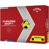 Callaway Chrome Soft Truvis Yellow/Black Golf Balls -COB Golf Club Shop callaway 2022 chrome soft turvis yellow golf balls box itempicture