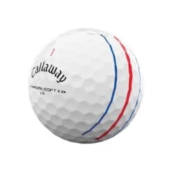 Callaway Chrome Soft X LS Triple Track Personalized Golf Balls -COB Golf Club Shop callaway 2022 chrome soft x ls triple track golf balls quarter itempicture