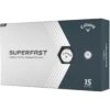 Callaway Superfast White 15-Pack Personalized Golf Balls -COB Golf Club Shop callaway 2022 superfast white 15 pack golf balls lid itempicture 1