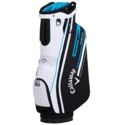 Callaway 2023 Chev 14 Cart Bag -COB Golf Club Shop callaway 2023 chev 14 cart bag white black cyan itempicture