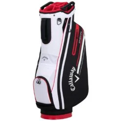 Callaway 2023 Chev 14 Cart Bag -COB Golf Club Shop callaway 2023 chev 14 cart bag white black fire itempicture