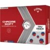 Callaway Chrome Soft TruTrack Red/Blue Golf Balls -COB Golf Club Shop callaway 2023 chrome soft red blue trutrack golf balls lid itempicture