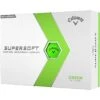 Callaway Supersoft Matte Green Personalized Golf Balls -COB Golf Club Shop callaway 2023 supersoft matte green golf balls lid itempicture