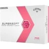 Callaway Supersoft Matte Pink Golf Balls -COB Golf Club Shop callaway 2023 supersoft matte pink golf balls lid itempicture