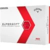 Callaway Supersoft Matte Red Golf Balls -COB Golf Club Shop callaway 2023 supersoft matte red golf balls lid itempicture