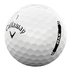 Callaway Supersoft MAX Personalized Golf Balls -COB Golf Club Shop callaway 2023 supersoft max white golf balls quarter itempicture