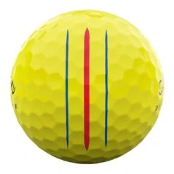 Callaway ERC Soft Yellow Personalized Golf Balls -COB Golf Club Shop callaway 23 erc soft yellow golf balls track lines itempicture 1