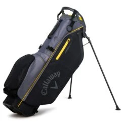 Callaway 2023 Fairway C Stand Bag -COB Golf Club Shop callaway 23 fairway c stand bag graphite black plaid goldenrod itempicture