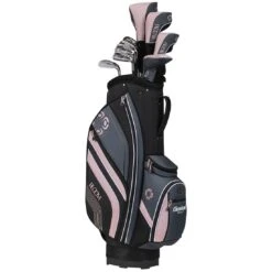 Cleveland Women's Bloom Complete Set -COB Golf Club Shop cleveland 2023 womens bloom complete set black pink headcovers itempicture