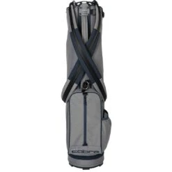 Cobra Ultralight Pencil Bag -COB Golf Club Shop cobra ul22 ultralight pencil bag grey navy back view itempicture