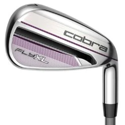 Cobra Women's Fly-XL Complete Set Silver/Plum W/ Stand Bag -COB Golf Club Shop cobra womens fly xl set silver plum iron 1