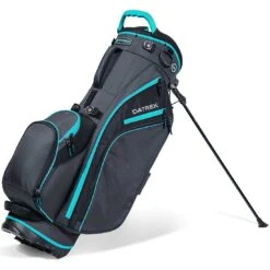 Datrek 2023 Go Lite Hybrid Stand Bag -COB Golf Club Shop datrek 2022 go lite hybrid stand bag charcoal turquoise black itempicture
