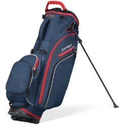 Datrek Go Lite Hybrid Stand Bag -COB Golf Club Shop datrek 2024 go lite hybrid stand bag navy red white itempicture