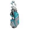 Tour Edge Women's Lady Edge Starter Set -COB Golf Club Shop golf package sets tour edge womens lady edge starter set turquoise stand bag itempicture