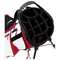Nike Air Hybrid 2 Stand Bag -COB Golf Club Shop nike air hybrid 2 stand bag university red black black top itempicture