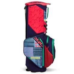 Ogio 2023 Woode Hybrid Stand Bag -COB Golf Club Shop ogio 2023 woode hybrid stand bag wood block back itempicture