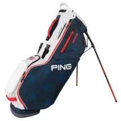 Ping 2022 Hoofer Stand Bag -COB Golf Club Shop ping 2021 hoofer stand bag navy white red