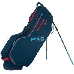 Ping 2022 Hoofer Stand Bag -COB Golf Club Shop ping 2022 hoofer stand bag navy bright blue red itempicture