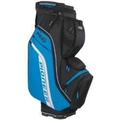 Ping Pioneer Cart Bag -COB Golf Club Shop ping 2022 pioneer cart bag royal black itempicture