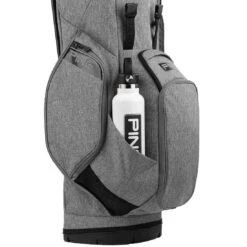 Ping Hoofer 14-Way Stand Bag -COB Golf Club Shop ping 2023 hoofer 14 way stand bag heather grey black detail2 itempicture