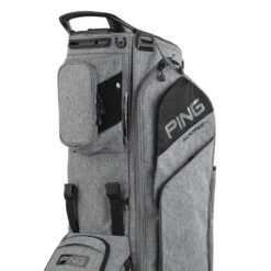 Ping Hoofer 14-Way Stand Bag -COB Golf Club Shop ping 2023 hoofer 14 way stand bag heather grey black detail3 itempicture
