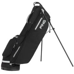Ping Hoofer Craz-E Lite Stand Bag -COB Golf Club Shop ping 2023 hoofer craz e lite stand bag black platinum itempicture