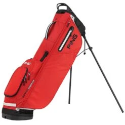 Ping Hoofer Craz-E Lite Stand Bag -COB Golf Club Shop ping 2023 hoofer craz e lite stand bag red black white itempicture