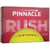 Pinnacle Rush Yellow Personalized Golf Balls -COB Golf Club Shop pinnacle rush 12 pack yellow golf balls 2019 itempicture