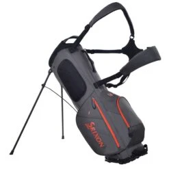 Srixon Ultra Light Stand Bag -COB Golf Club Shop srixon 2021 ultra light stand bag grey orange back