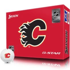 Srixon Q-Star NHL Golf Balls -COB Golf Club Shop srixon q star nhl golf balls calgary flames itempicture