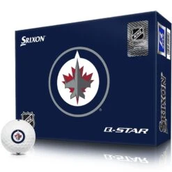 Srixon Q-Star NHL Golf Balls -COB Golf Club Shop srixon q star nhl golf balls winnipeg jets itempicture