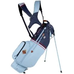 Sun Mountain Mid Stripe Stand Bag -COB Golf Club Shop sun mountain 2023 mid stripe stand bag frost navy red itempicture
