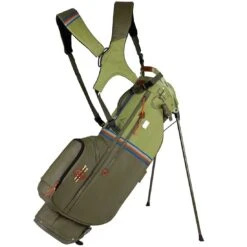 Sun Mountain Mid Stripe Stand Bag -COB Golf Club Shop sun mountain 2023 mid stripe stand bag loden moss inferno itempicture
