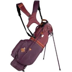 Sun Mountain Mid Stripe Stand Bag -COB Golf Club Shop sun mountain 2023 mid stripe stand bag port brick gold itempicture