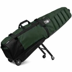 Sun Mountain Clubglider Meridian Travel Bag -COB Golf Club Shop sun mountain 2024 clubglider meridian travel cover green black itempicture