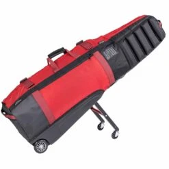 Sun Mountain Clubglider Meridian Travel Bag -COB Golf Club Shop sun mountain 2024 clubglider meridian travel cover red black port itempicture