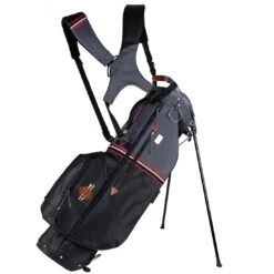 Sun Mountain Mid Stripe 14-Way Stand Bag -COB Golf Club Shop sun mountain 2024 mid stripe 14 way stand bag black gunmetal red itempicture