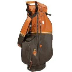 Sun Mountain Mid Stripe 4-Way Cart Bag -COB Golf Club Shop sun mountain 2024 mid stripe cart bag cabin umber white itempicture