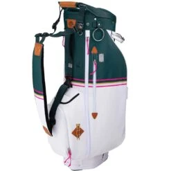 Sun Mountain Mid Stripe 4-Way Cart Bag -COB Golf Club Shop sun mountain 2024 mid stripe cart bag white jade azalea itempicture