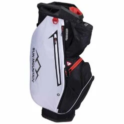 Sun Mountain Sync Cart Bag -COB Golf Club Shop sun mountain 2024 sync cart bag black white rush red alt itempicture