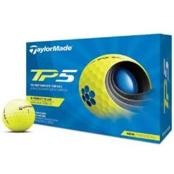 TaylorMade TP5 Yellow Golf Balls