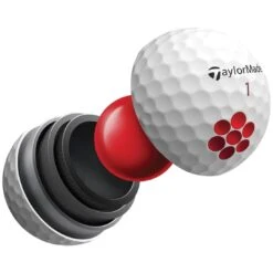 TaylorMade TP5x Pix Golf Balls -COB Golf Club Shop taylormade 2021 tp5x white golf balls tech explode itempicture