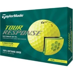 TaylorMade Tour Response Yellow Golf Balls